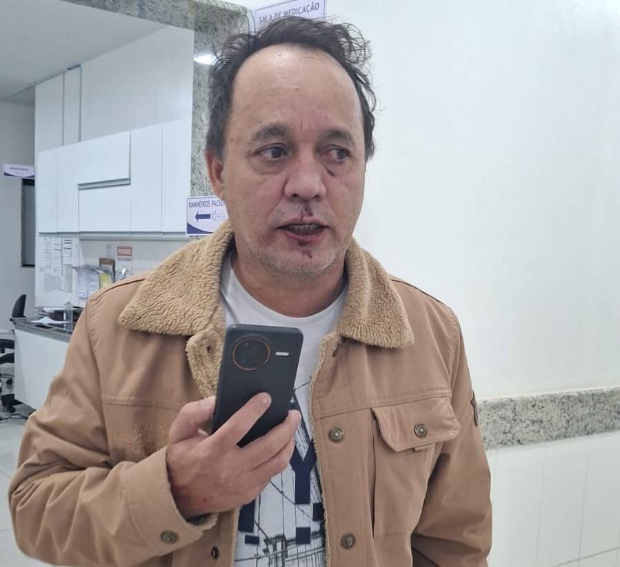 Atendimento à mãe de prefeito acaba em briga com médico dentro de hospital Prefeito de Nova Independência, Fernando Machado (Foto: Roni Paparazzi)
