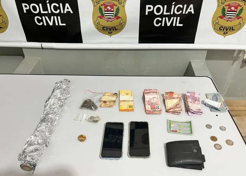 Irmãos e companheiro são presos por tráfico durante operação da Polícia Civil Polícia Civil/ Divulgação