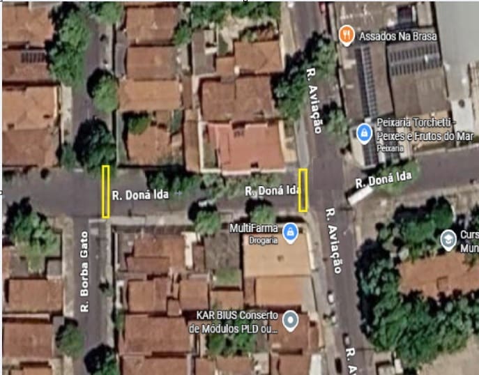 trecho da rua Dona Ida