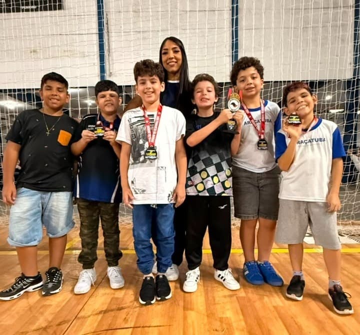 Alunos do Ativamente conquistam destaque na Liga Paulista de Damas em Lucélia 1000139758
