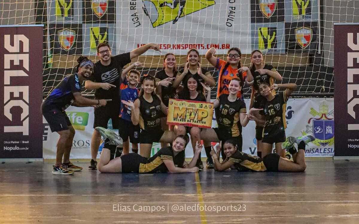 Handebol feminino de Araçatuba se destaca na Liga Regional Handebol feminino de Aracatuba