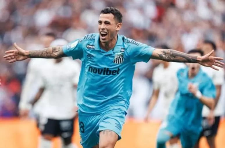 Santos bate Corinthians em Itaquera e respira no Brasileirão Foto: Divulgação/Santos FC / Jogada10