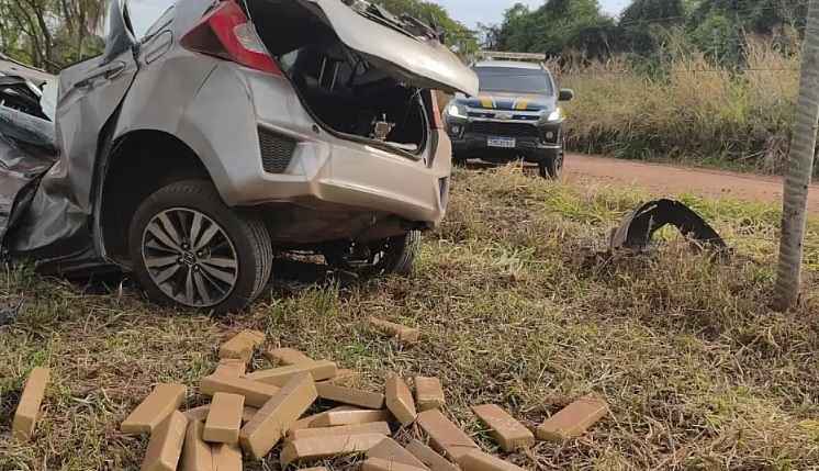 Fuga termina em morte e apreensão de 445 kg de maconha com destino ao interior de SP Reprodução de internet