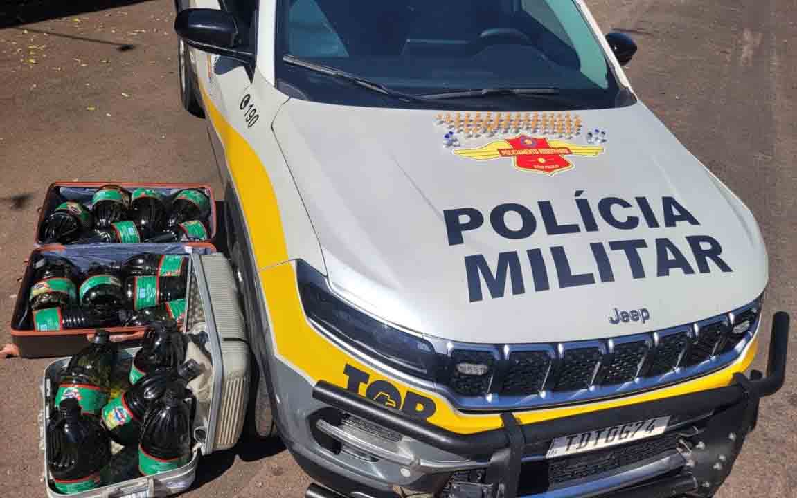 TOR prende contrabandista com medicamentos e azeite na Rondon contrabando 1