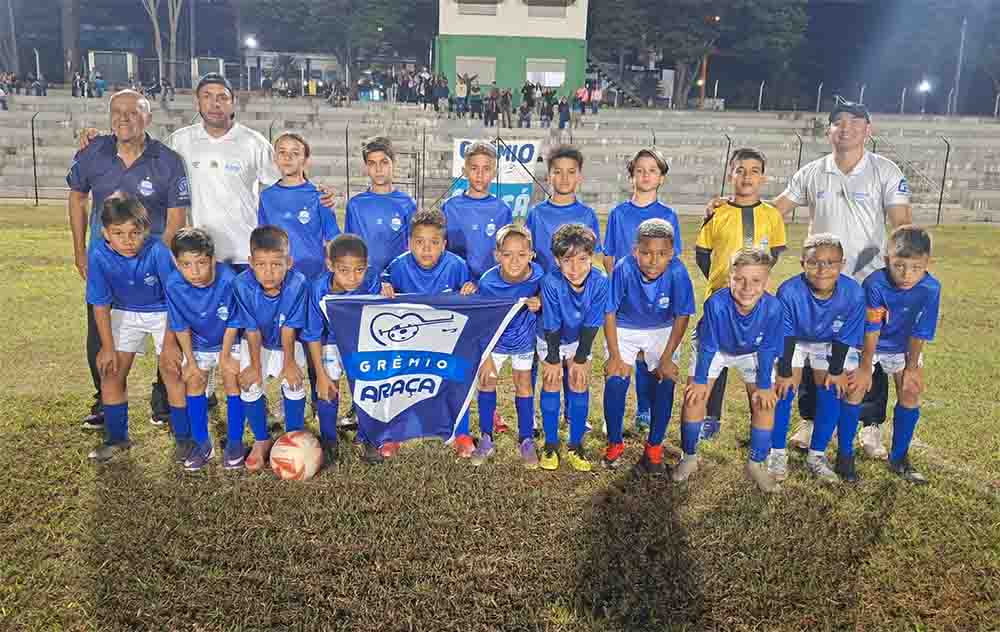 Grêmio Araçá conquista título da Copa dos Campeões Sub-10 em Rio Preto gremio araca