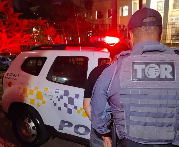 TOR captura procurado pela Justiça com condenação de 30 anos em Valparaíso preso rodoviaria