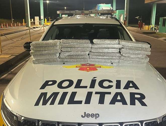 Mulher é presa com 20 kg de maconha durante abordagem em Promissão promissao mac