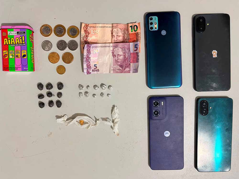 Polícia Militar prende três por tráfico de drogas em duas ocorrências em Penápolis trafico