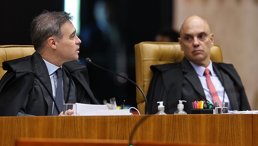 Mendonça pede investigação contra Moraes por abuso de autoridade (Imagem: Alejandro Zambrana/STF)
