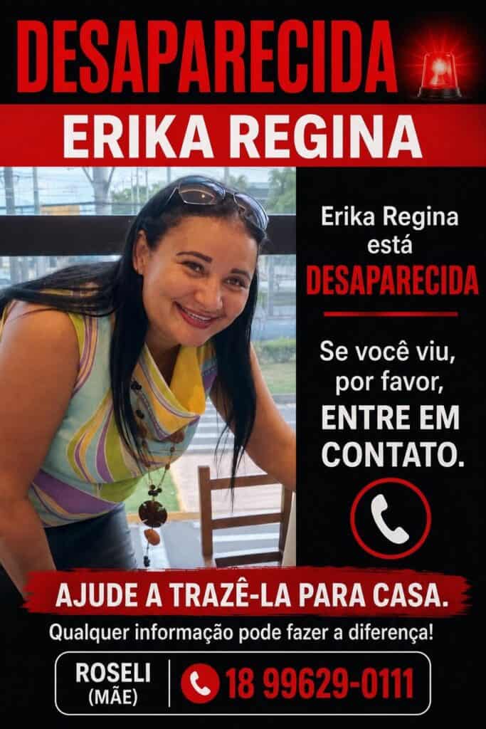 Erika desaparecida ata
