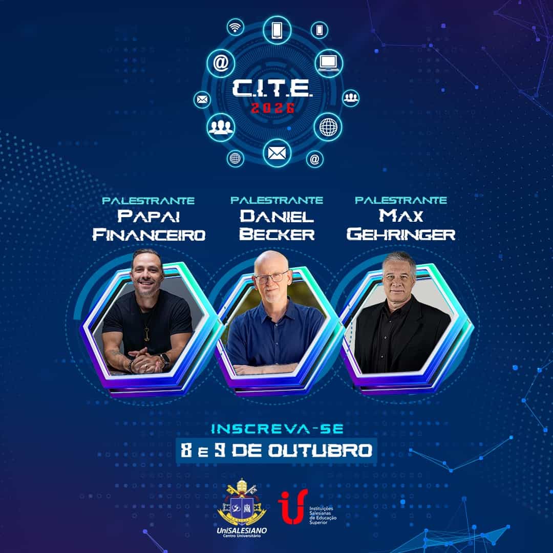 UniSALESIANO abre inscrições para congresso on-line com mais de 600 palestras Feed Ancoras 2026 geral