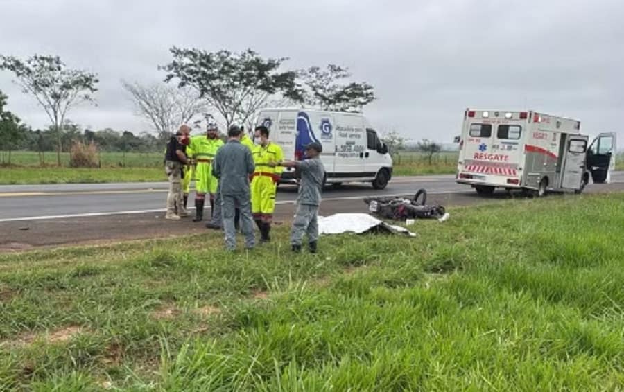Motociclista de 41 anos morre em colisão com carreta na BR-153 Foto: Cidadão Net/ Reprodução