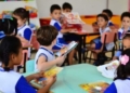 alunos em creche de Aracatuba 1