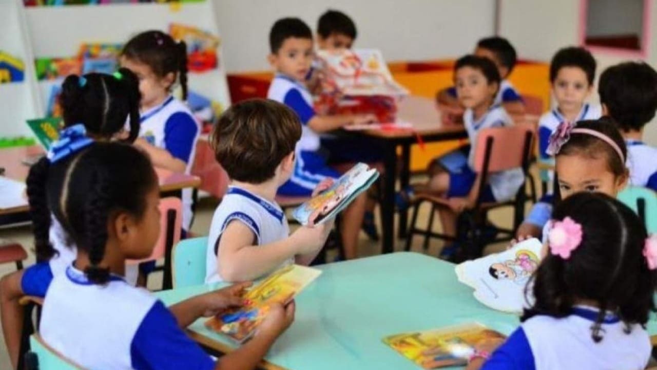 EMEBs de Educação Infantil terão novas regras de entrada e saída em Araçatuba alunos em creche de Aracatuba 1
