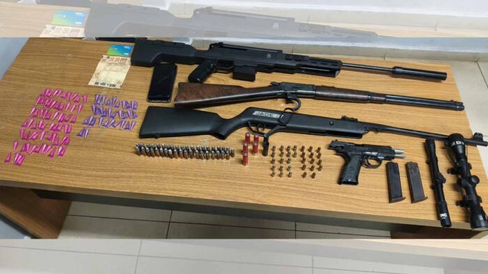 PM prende três e apreende cocaína e armas durante ação em Araçatuba armas e drogas
