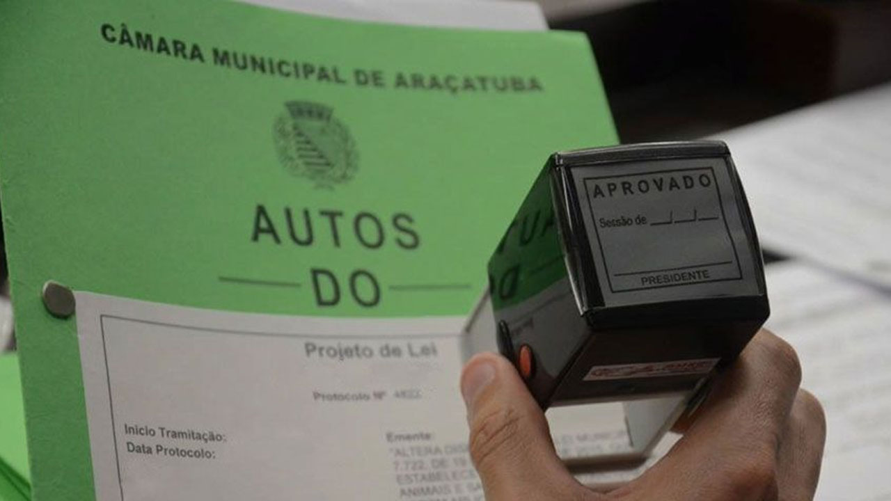 Vereadores de Araçatuba analisam três itens na sessão da próxima segunda-feira camara de aracatuba
