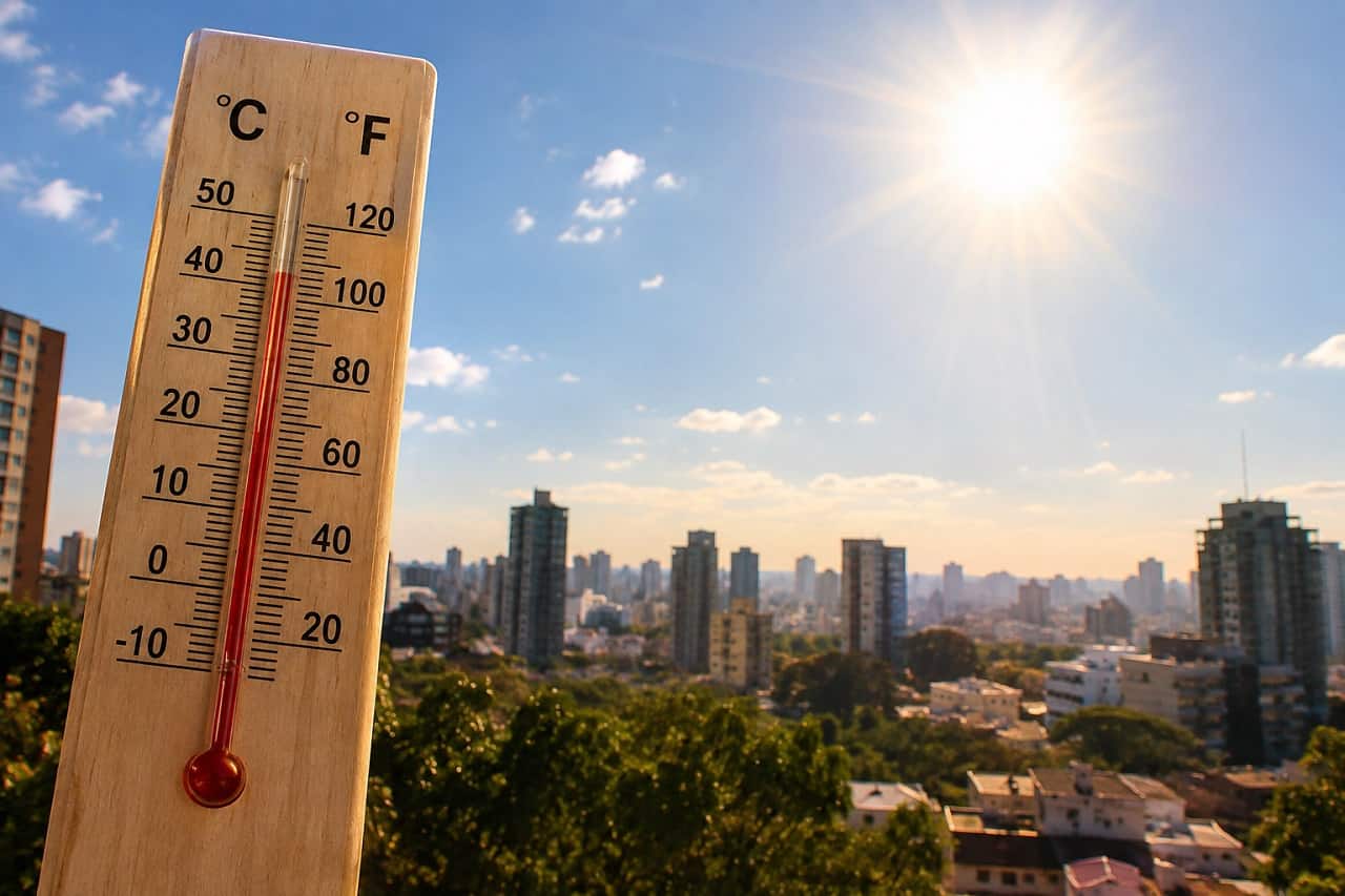 São Paulo terá semana de calor, chuva e virada no tempo; veja a previsão clima calor