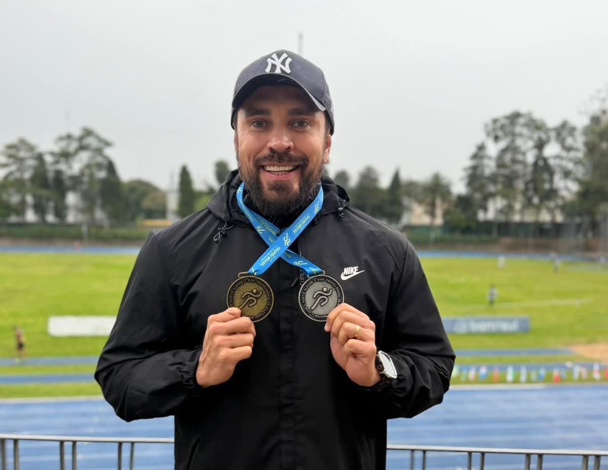 Araçatubense conquista tricampeonato brasileiro no lançamento do dardo dardo atleta