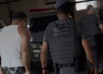 detido com armas e drogas