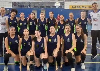 equipe mirim feminina de volei de Aracatuba