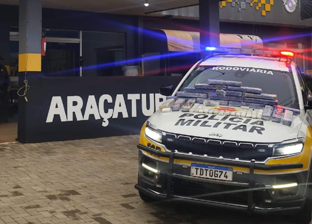 TOR apreende mais de 22 kg de drogas em bagagem de passageira em Araçatuba maconha ata