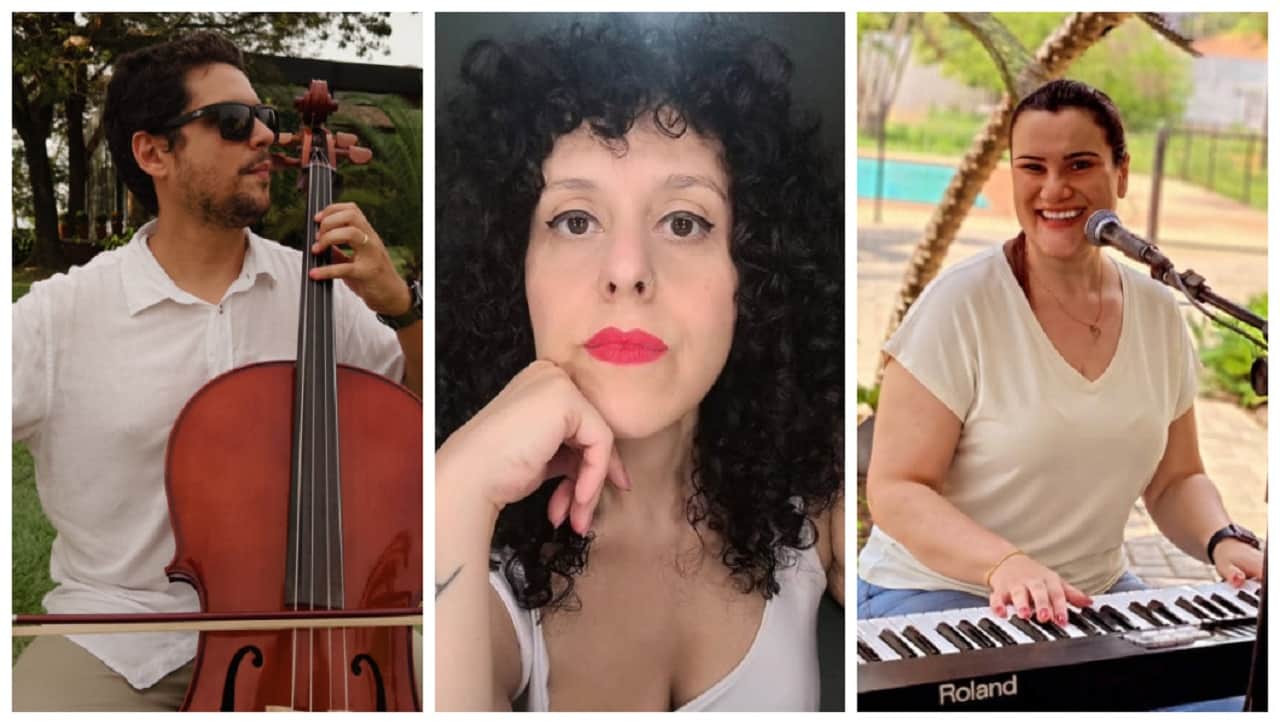 Clássicos de Djavan ganham versões especiais em shows gratuitos em Araçatuba musicos 1