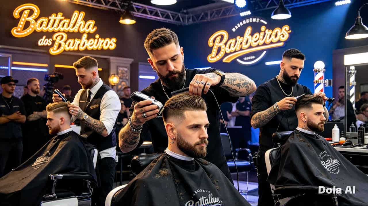 Araçatuba recebe batalha de barbeiros com cortes gratuitos e prêmio de R$ 1 mil Batalha dos Barbeiros