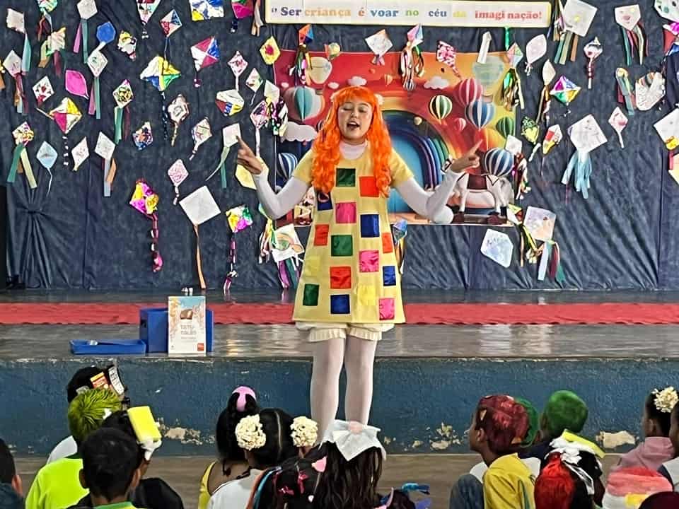 Felita leva mais de 120 atividades literárias às escolas municipais de Araçatuba Felita ata