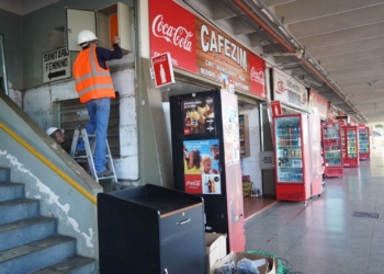 Terminal Rodoviario de Aracatuba comeca a receber novo sistema de iluminacao