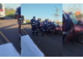 Motorista morre e duas crianças ficam feridas em batida entre carro e caminhão em Macatuba (SP) — Foto: Redes Sociais/Reprodução