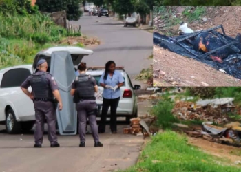corpo carbonizado encontrado no ezequiel barbosa