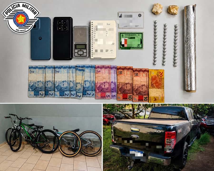 Perseguição policial termina com prisão e apreensão de drogas em Penápolis