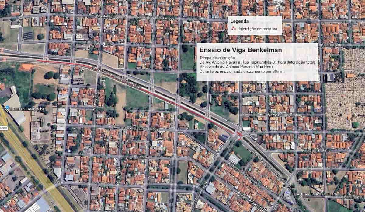 Trechos da Pompeu de Toledo serão interditados para testes no asfalto em Araçatuba image001