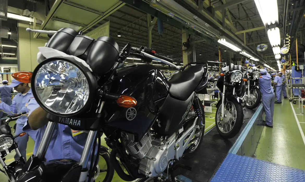 Produção de motos no Brasil cresce e tem melhor setembro desde 2011 © CNI/José Paulo Lacerda/Direitos reservados