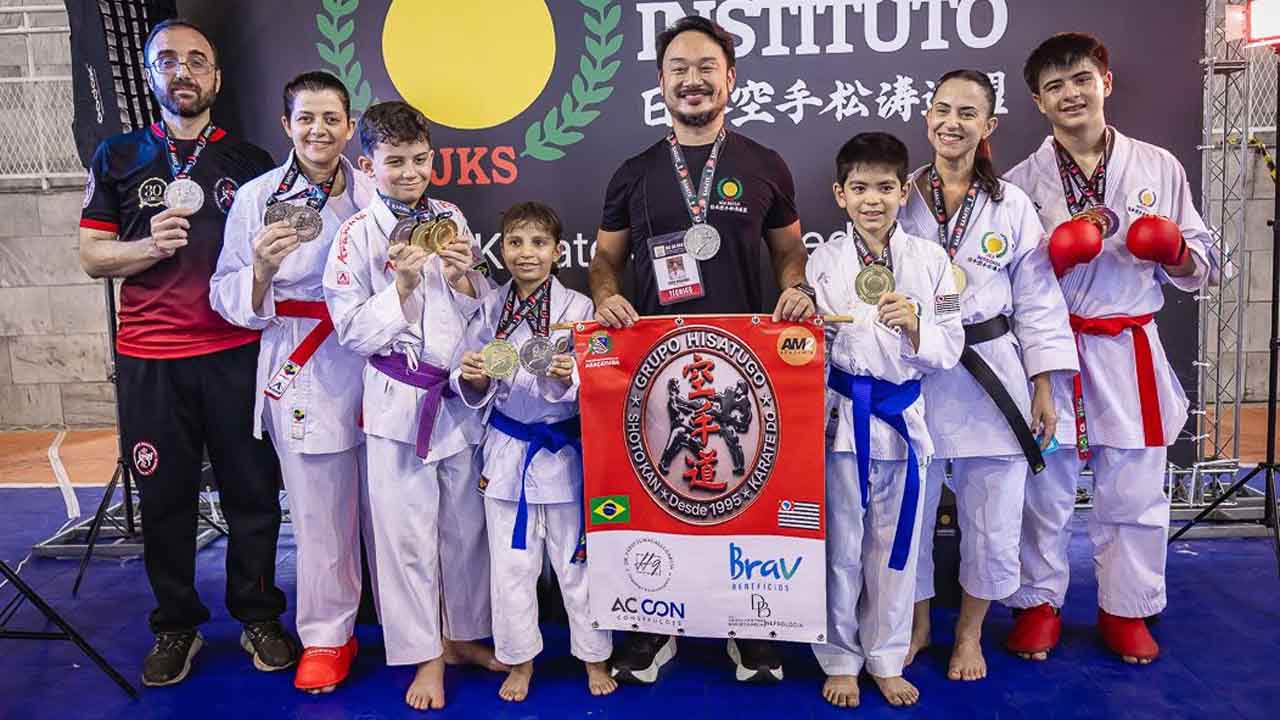 Após conquista no Brasileiro, 14 karatecas de Araçatuba são convocados para Seleção karate hisatugo