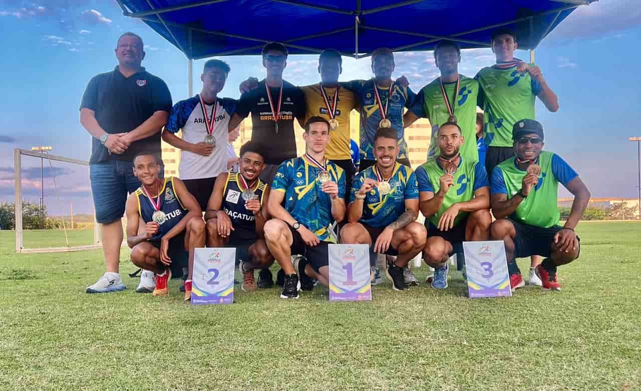 Araçatuba conquista seis medalhas nos Jogos Abertos do Interior medalhas ata