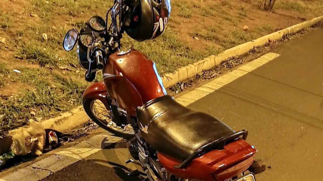 moto atropela idosa