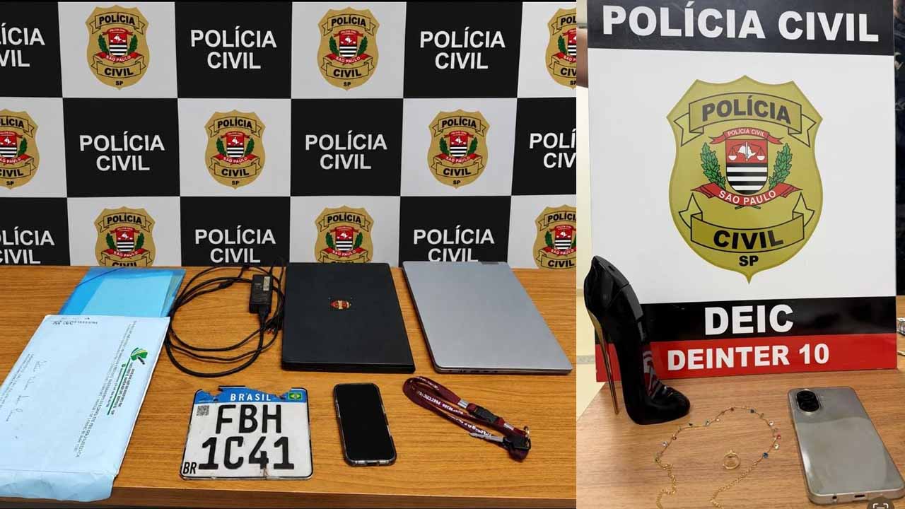 Polícia Civil prende suspeita de participação em roubo a joalheria em Araçatuba operacao lastro