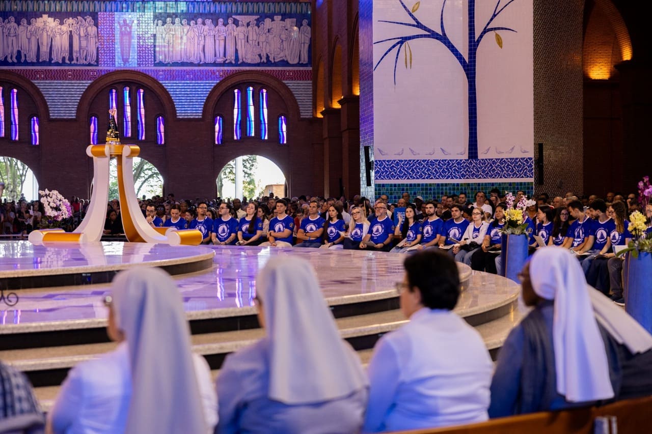 Peregrinação do UniSALESIANO reúne mais de 600 participantes em Aparecida Foto: Divulgação