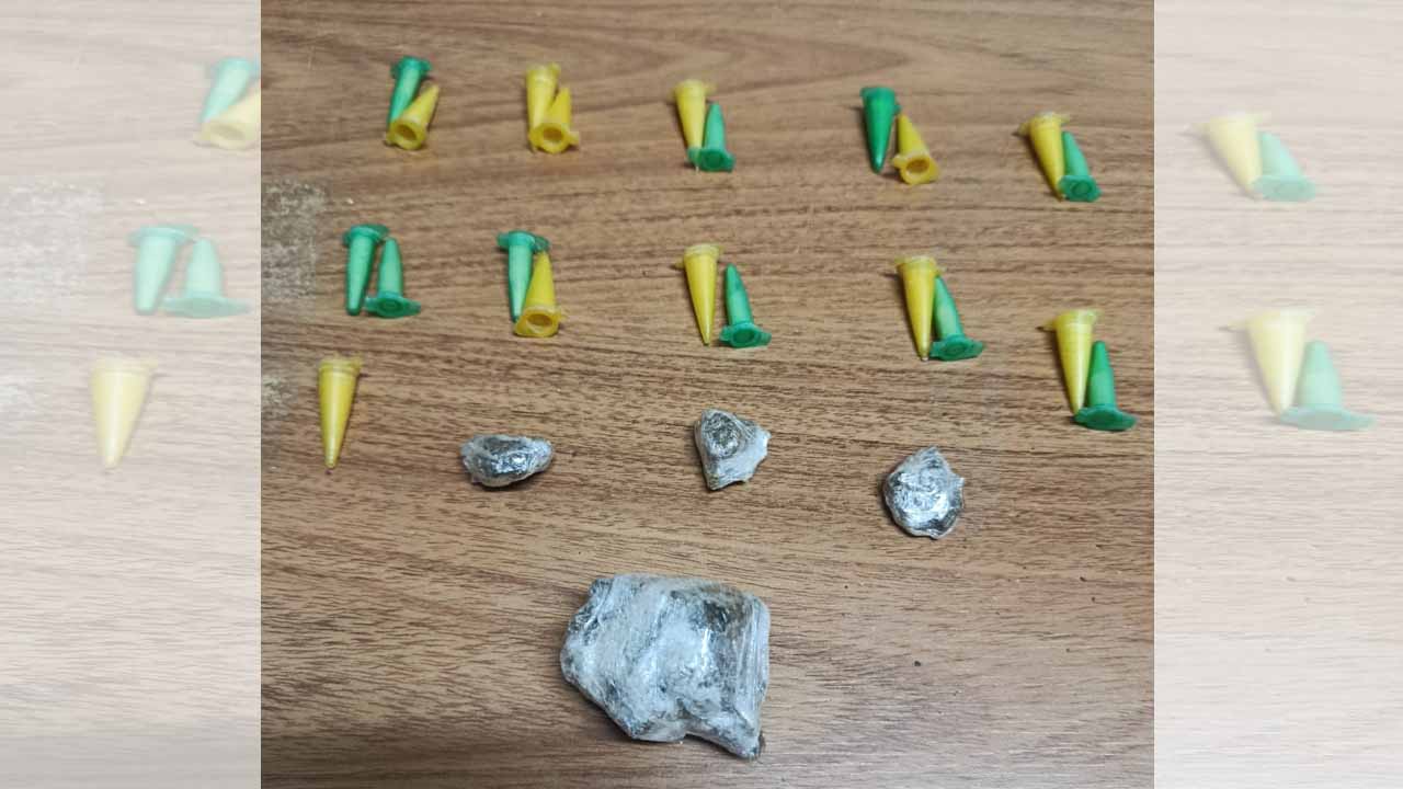 Homem é preso por tráfico de drogas no bairro Alvorada, em Araçatuba pinos