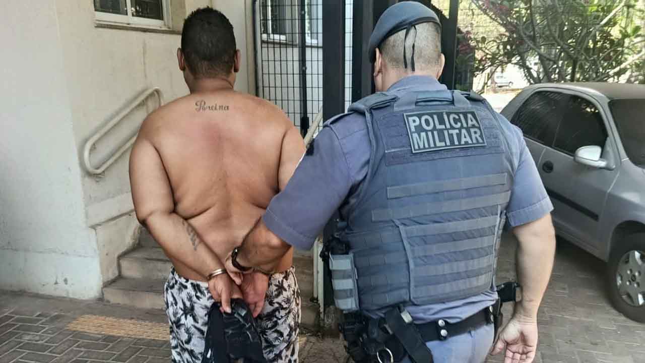 PM captura foragido da Penitenciária de Oswaldo Cruz no bairro São José preso