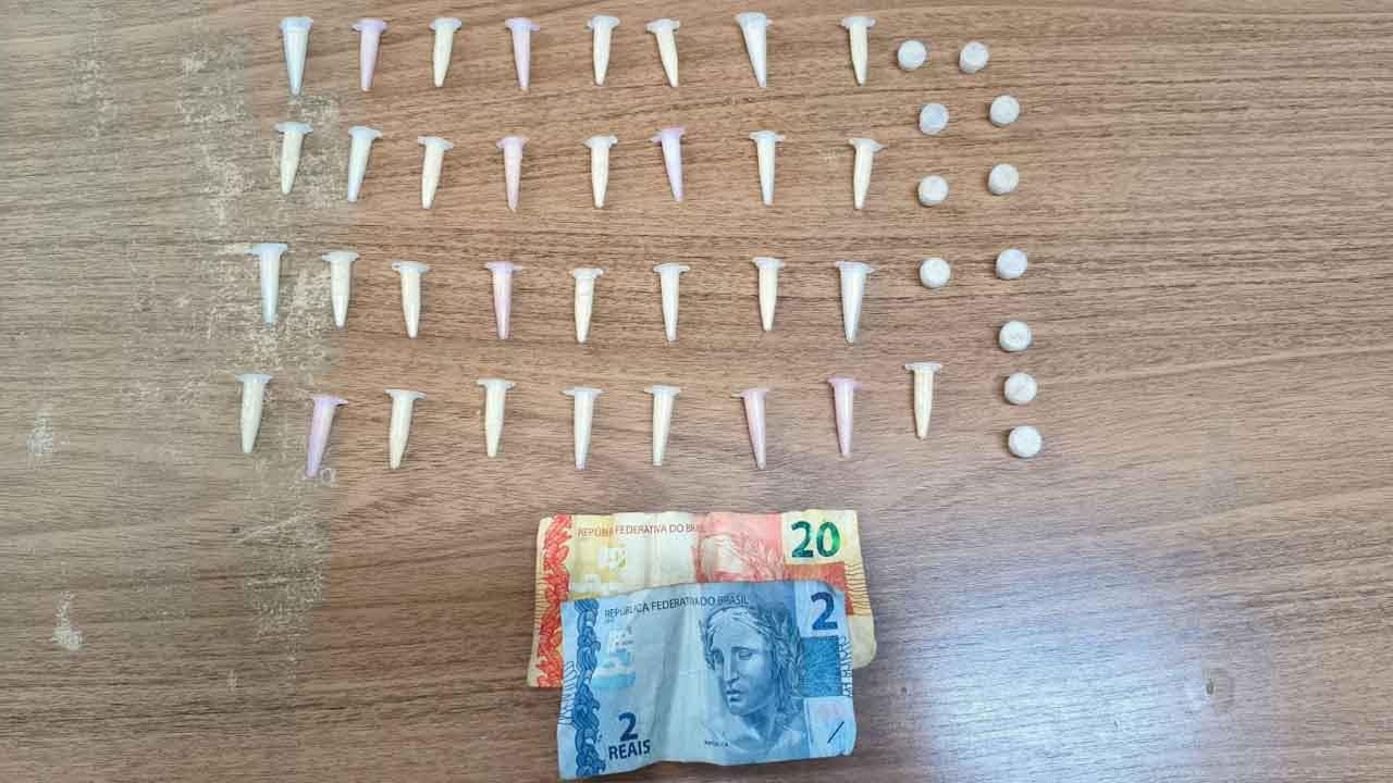 PM prende homem por tráfico no Jardim Rosele, em Araçatuba trafico 9