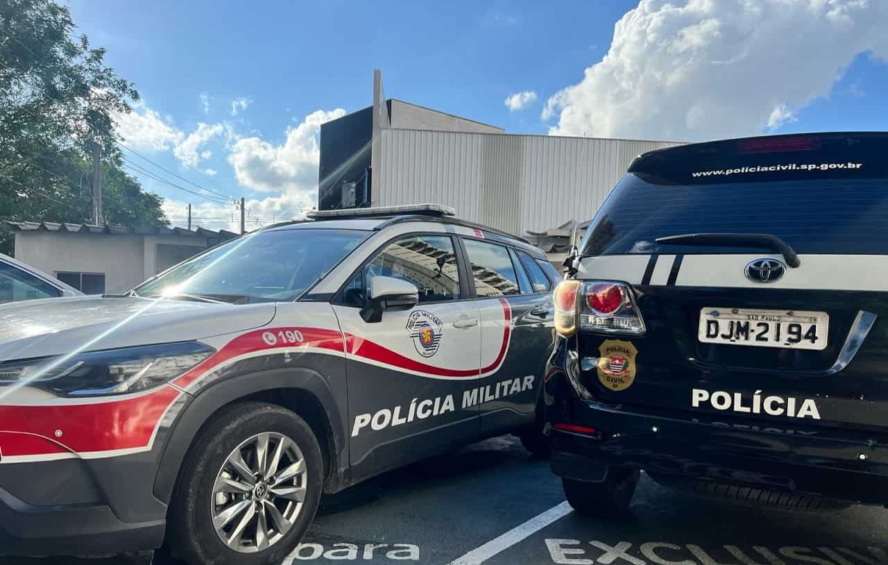 Homem é preso suspeito de estupro de vulnerável e ameaça em Jales viatura PM PC