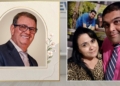 O empresário Antônio Carlos Rodrigues e o casal Samuel e Cristiane que morreram no trágico acidente (Fotos/ Reprodução)