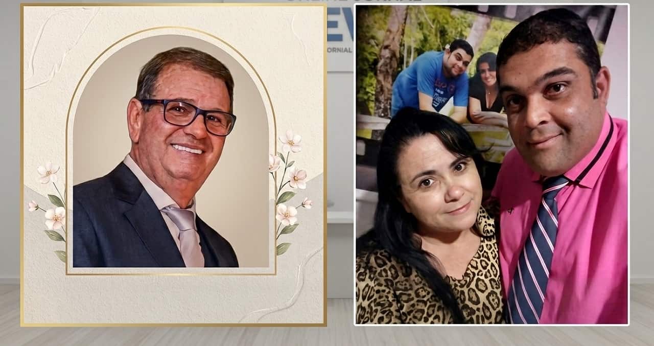 O empresário Antônio Carlos Rodrigues e o casal Samuel e Cristiane que morreram no trágico acidente (Fotos/ Reprodução)